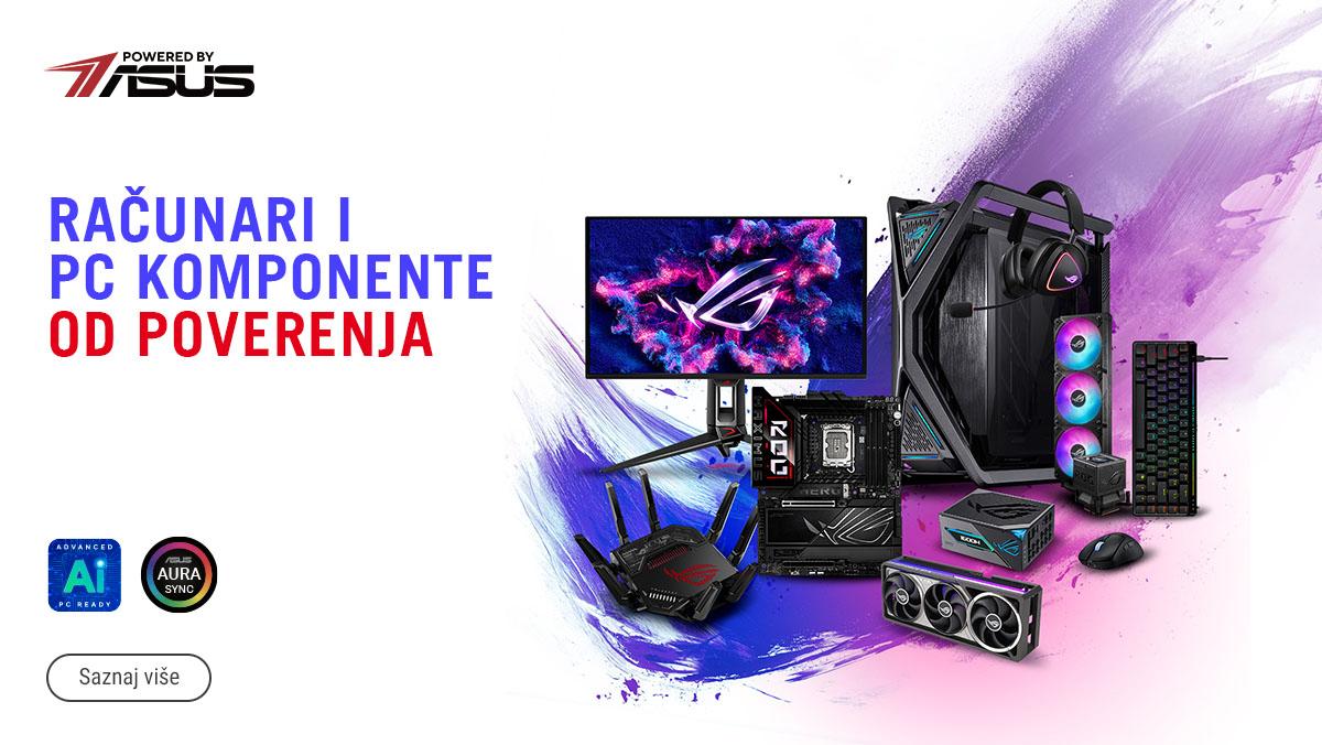 Powered By ASUS - računari i PC komponente od poverenja