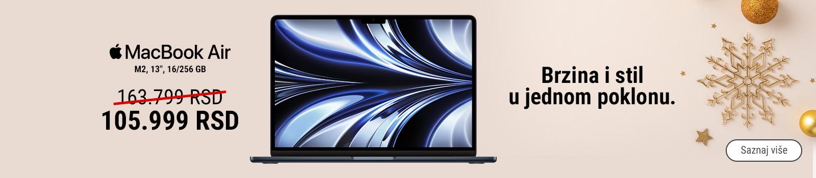 MacBook Air M2 po sniženoj ceni