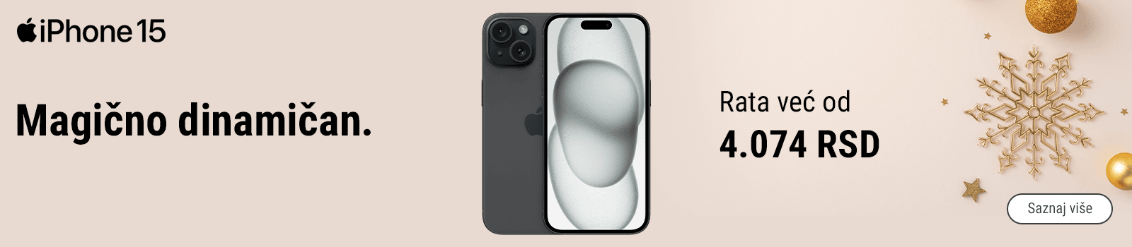 Savršen novogodišnji poklon – iPhone 15