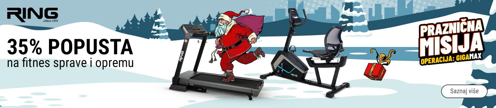 35% popusta na Ring fitnes sprave i opremu