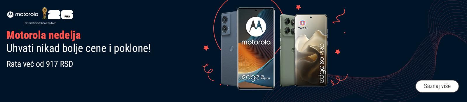 Motorola nedelja nikad boljih cena i poklona
