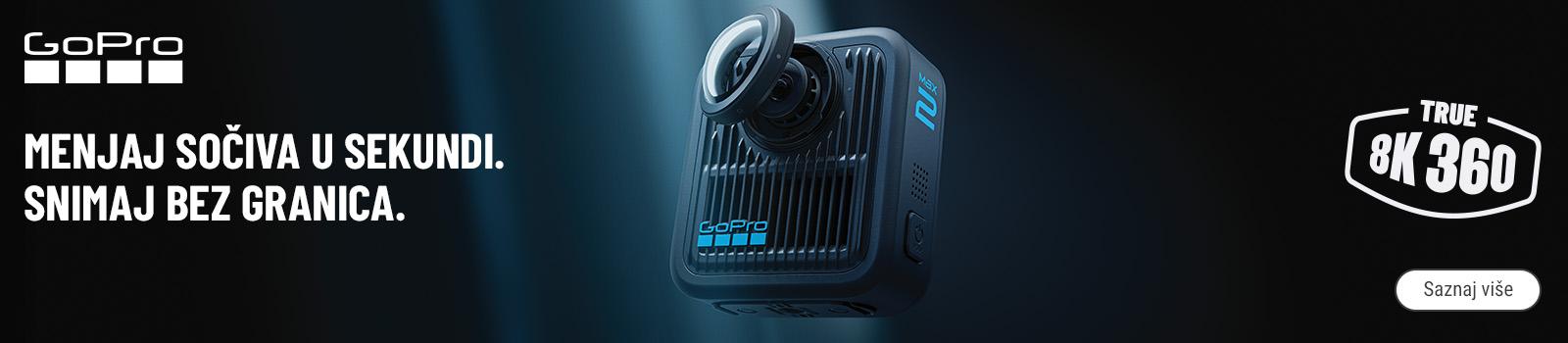 GoPro 360 Max 2 – Napredna video tehnologija u 8K kvalitetu