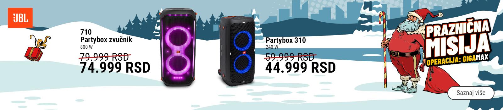 Snižene cene JBL partybox zvučnika