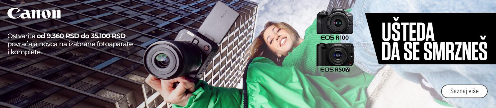 Uštedite ove zime uz Canon digitalne fotoaparate i objektive