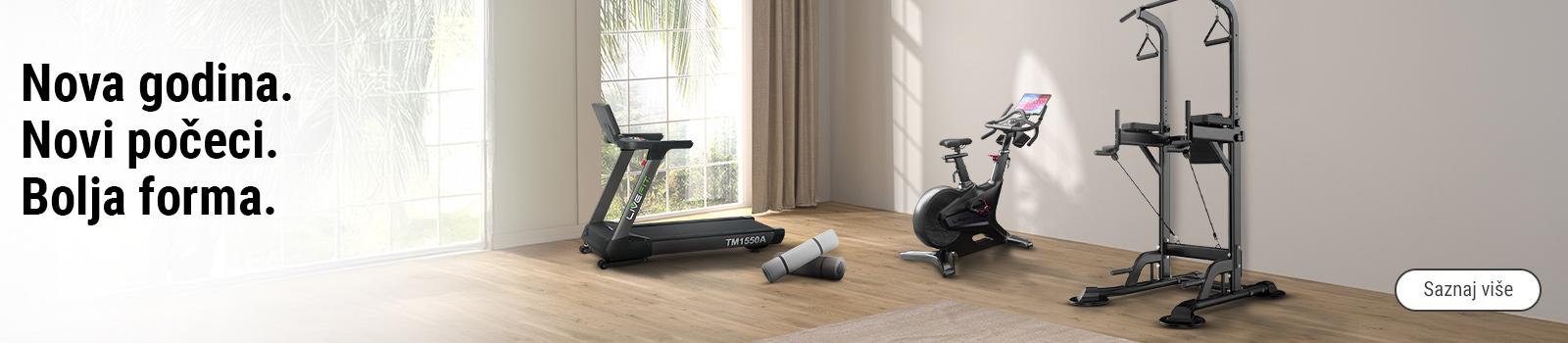 Vežbaj kod kuće uz kvalitetne fitnes sprave i opremu