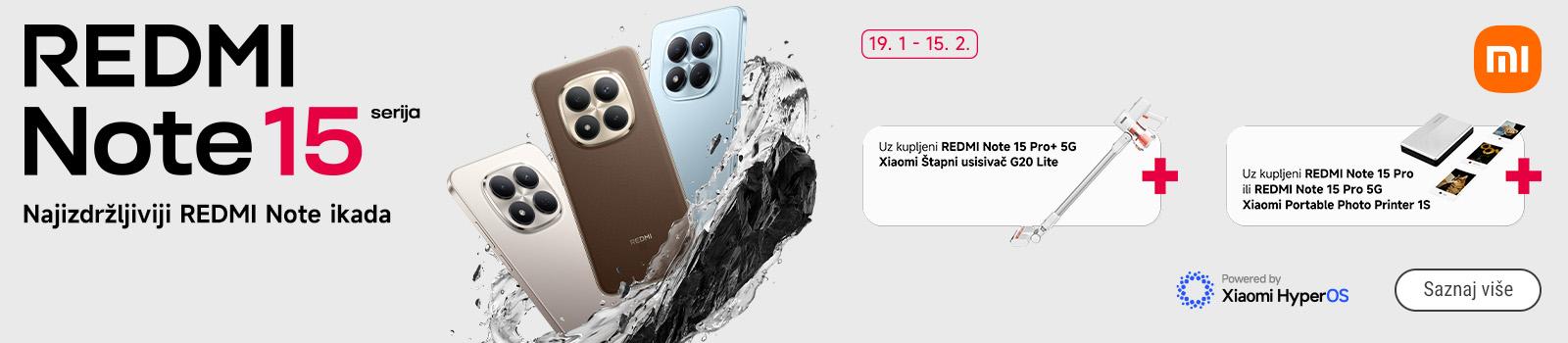 Pokloni uz novu Redmi Note 15 Pro seriju