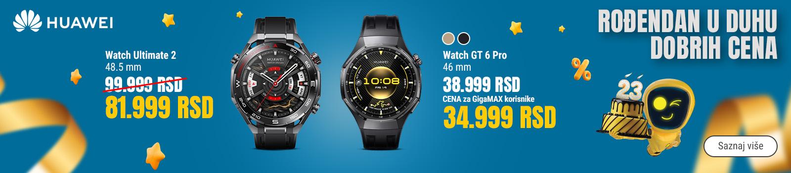 Snižene cene Huawei pametnih satova