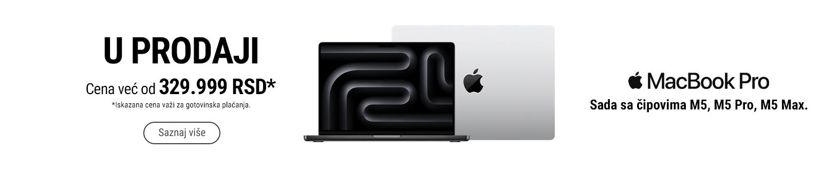 MacBook Pro M5 u prodaji