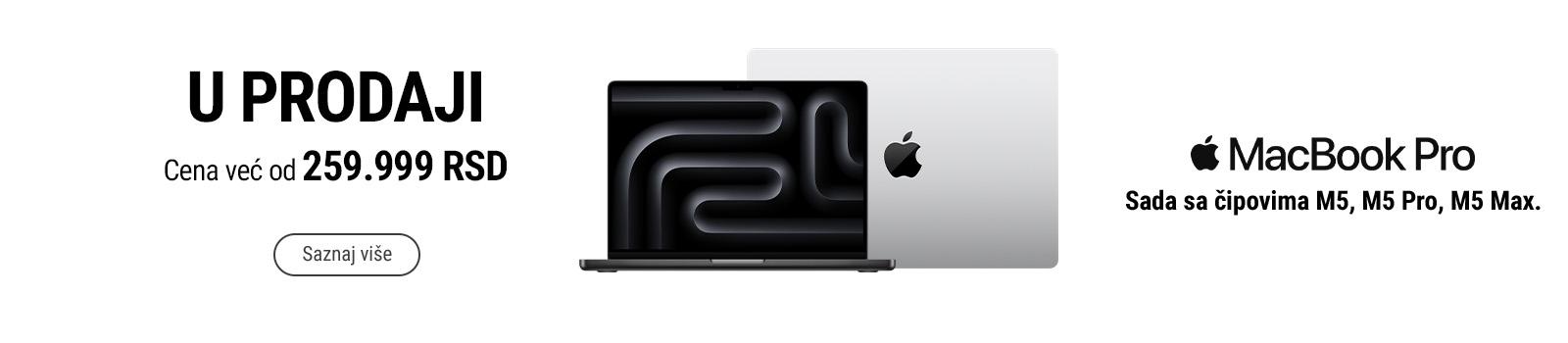 MacBook Pro M5 u prodaji