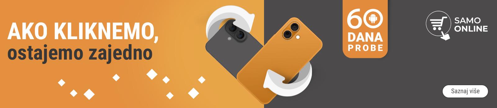 60 dana probe Android telefona – samo u Gigatron online prodavnici