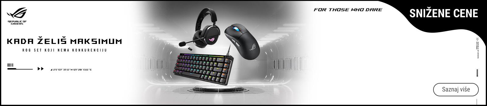 ASUS ROG periferija po sniženim cenama