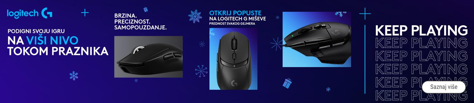 Snižene cene Logitech gejming periferije