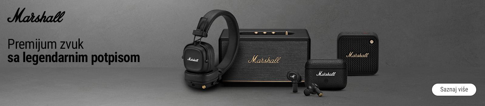 Marshall slušalice i Bluetooth zvučnici po super cenama