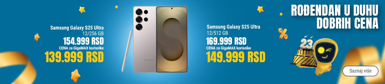 SAMSUNG mobilni telefoni po super GigaMAX cenama