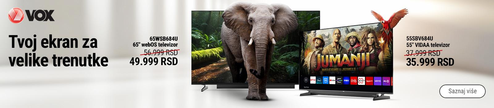 Snižene cene VOX televizora