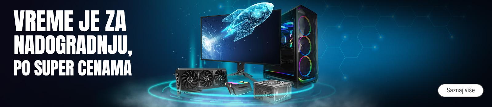 Desktop računari, monitori i PC komponente po super cenama