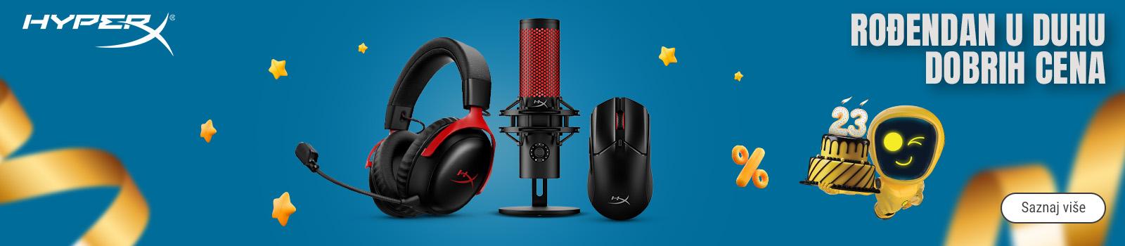 HyperX gejming periferija po sniženim cenama