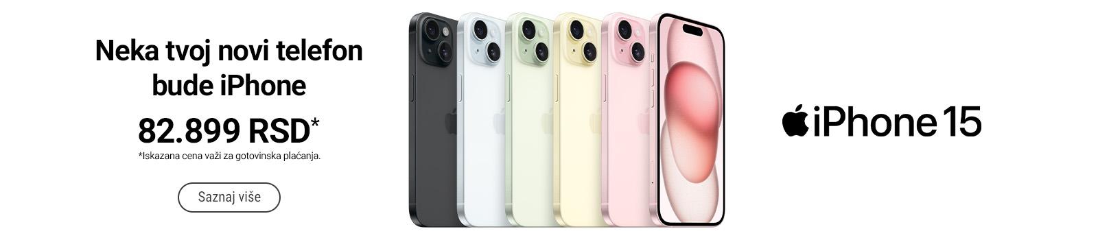 iPhone 15 – vrhunska kamera i premijum dizajn