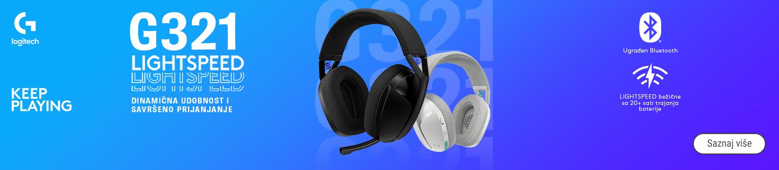Unapredi svoj gaming setup uz Logitech G321 Lightspeed