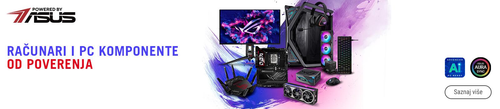 Powered By ASUS - računari i PC komponente od poverenja