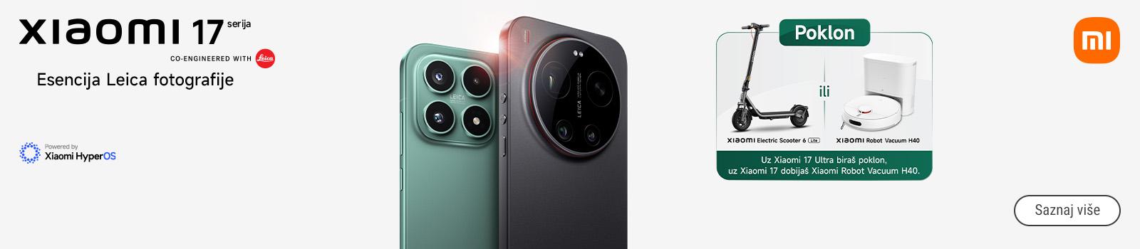 Xiaomi 17 serija telefona + pokloni