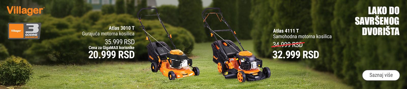 Villager kosilice i trimeri po super cenama