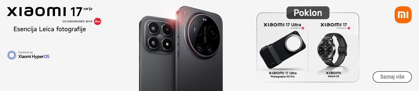 Xiaomi 17 serija telefona + pokloni
