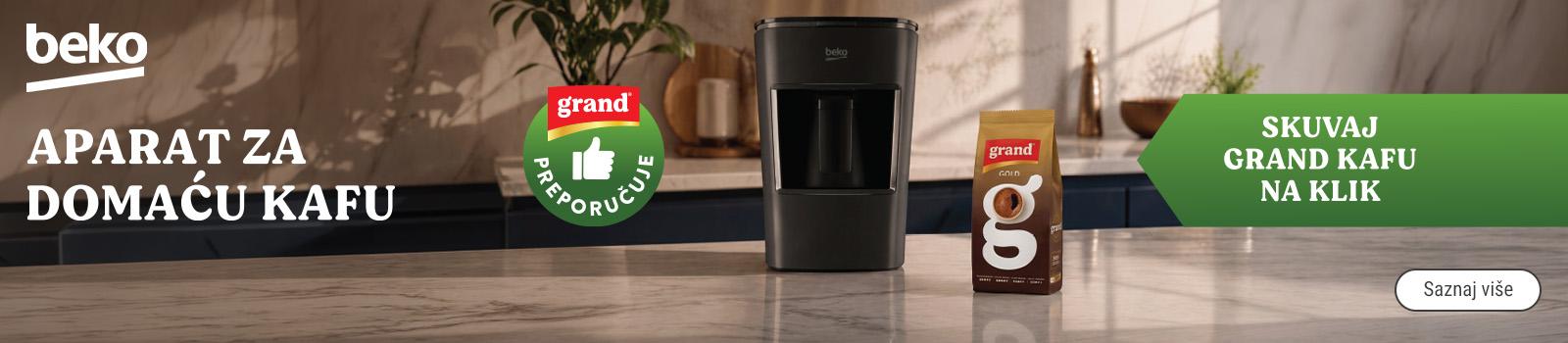 BEKO aparat za domaću kafu + Grand Gold kafa na poklon