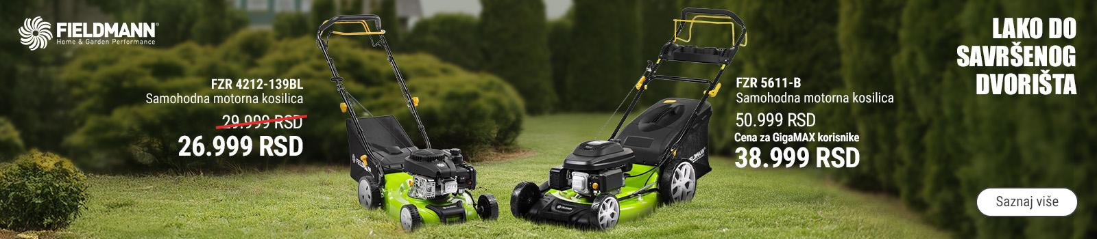 FIELDMANN kosilice i baštenski trimeri po super cenama