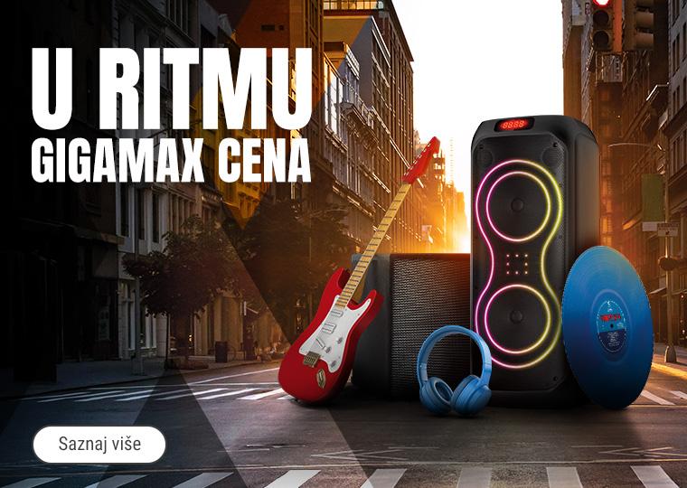 Audio uređaji po sniženim cenama – GigaMAX