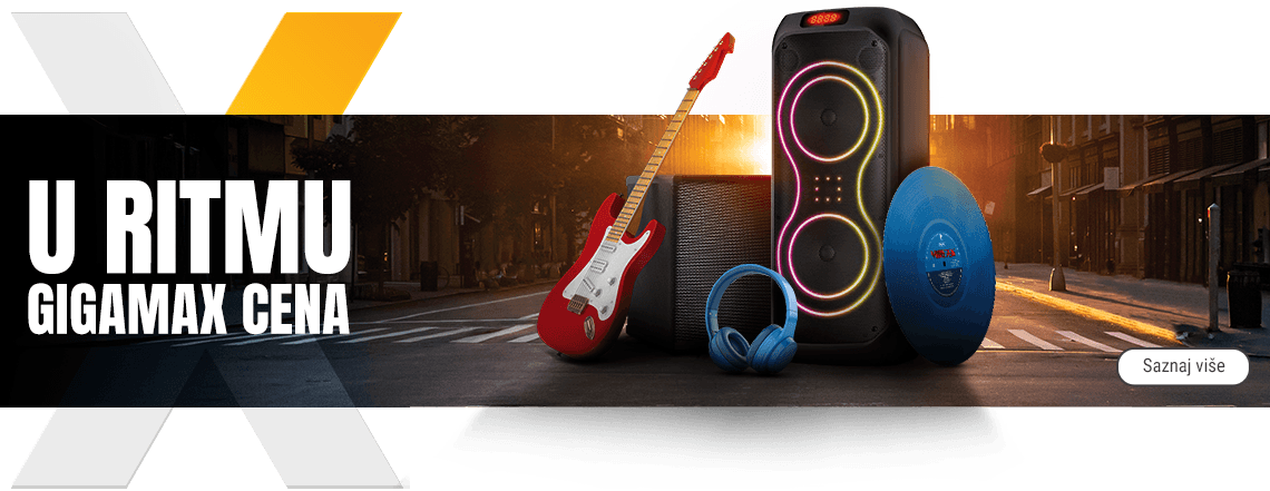 Audio uređaji po sniženim cenama – GigaMAX