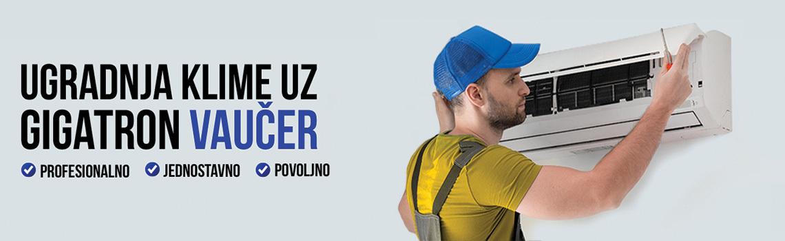 Ugradnja klima uređaja na rate