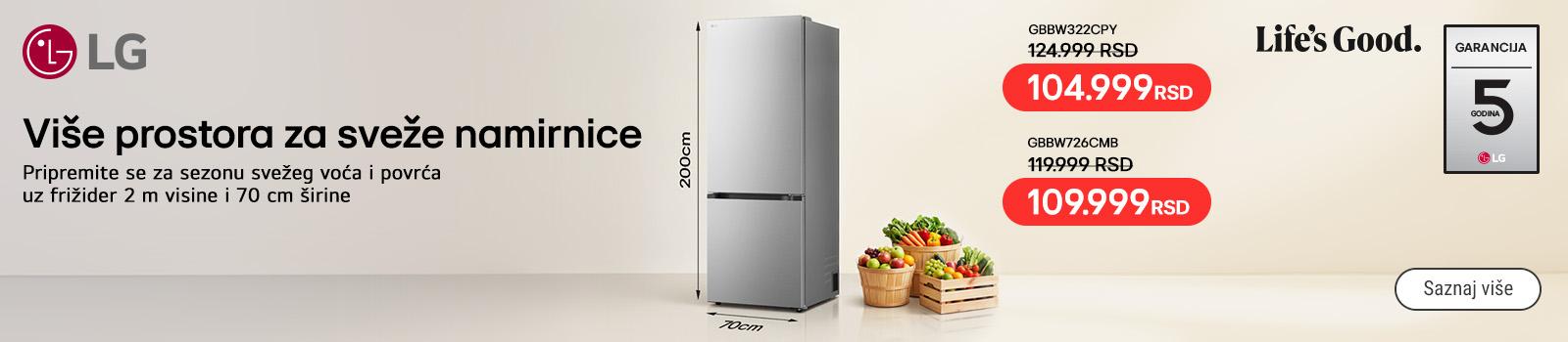 LG bela tehnika po super cenama