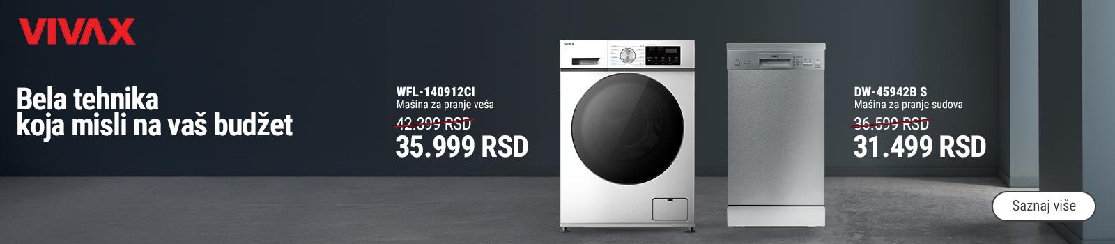Opremite vaš dom Vivax belom tehnikom i ostvarite uštedu