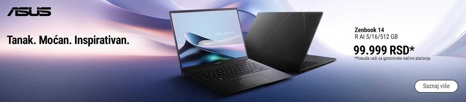 ASUS Zenbook 14 UM3406KA-QD025 - brzina koja prati tvoje ideje