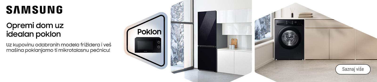 Samsung bela tehnika + poklon mikrotalasna rerna