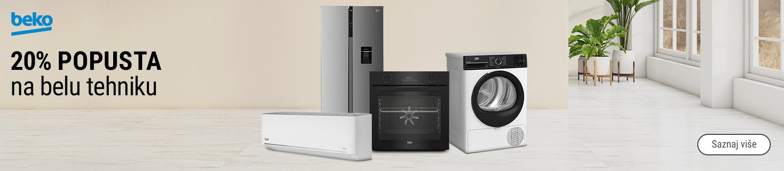 20% popusta na Beko belu tehniku i male kućne aparate i Grundig aparate za negu