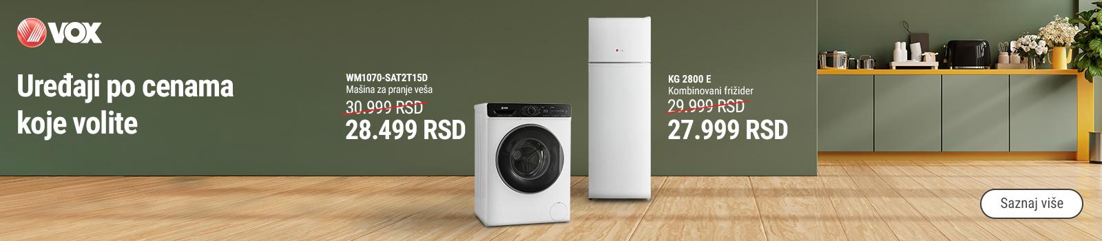 Vox bela tehnika po super cenama