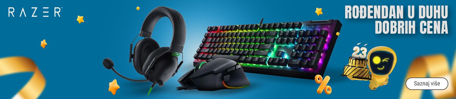 Razer gejming periferija po sniženim cenama