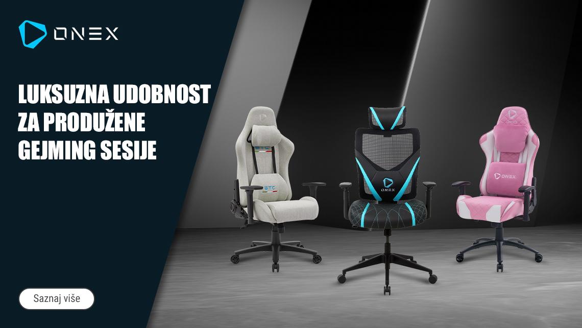 ONEX gejmerske stolice i stolovi – ergonomija, stil i vrhunska udobnost