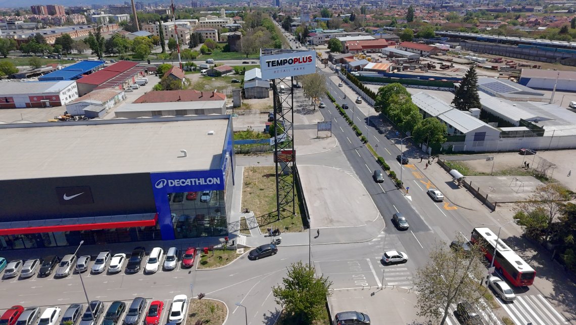 Gigatron Megastore Niš - Pristup sa autoputa